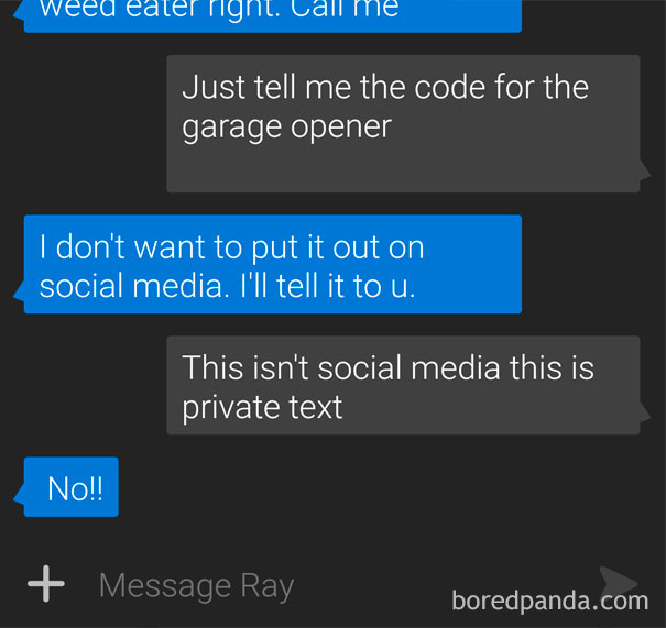 Grandpa Can't Tell Me The Code On Social Media