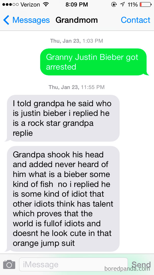 Educating Grandma About Pop Culture