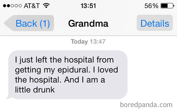 Grandma Strikes Again