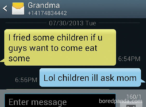 Text From Boyfriends Grandma