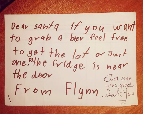 Nephew's Letter To Santa