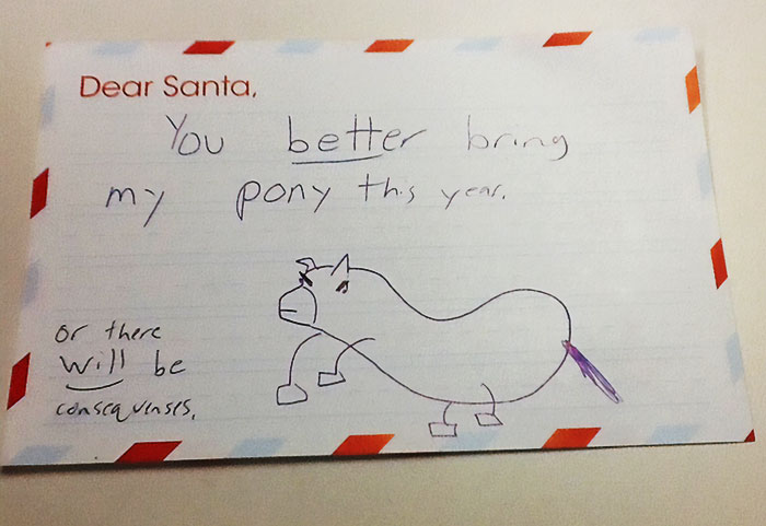129 Times Kids Totally Nailed Their Letter To Santa