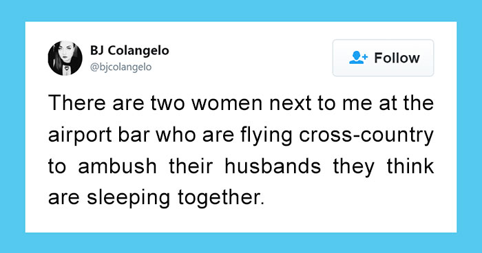 Woman Live-Tweets 2 Wives At Airport Planning To Fly Cross-Country To Catch Cheating Husbands
