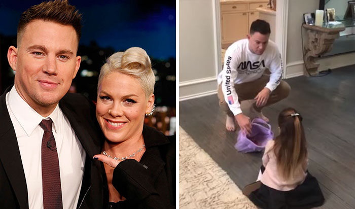 When Channing Tatum And Pink Told Their Children They Ate All Their Halloween Candy They Got Totally Different Reactions