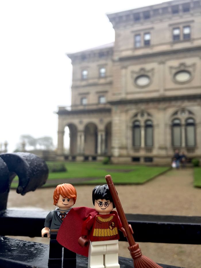 Lego Potter Trio Vacations Around The World