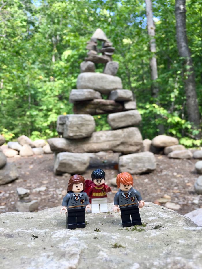 Lego Potter Trio Vacations Around The World