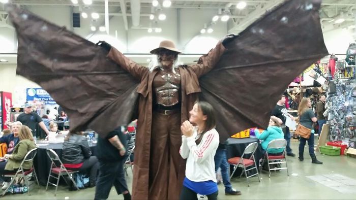 Jeepers Creepers I Made. 13’ Wide Wingspan, I Made The Wings And Everything. Voodoo By Two!