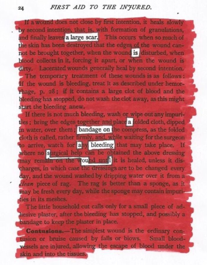 Blackout Poetry