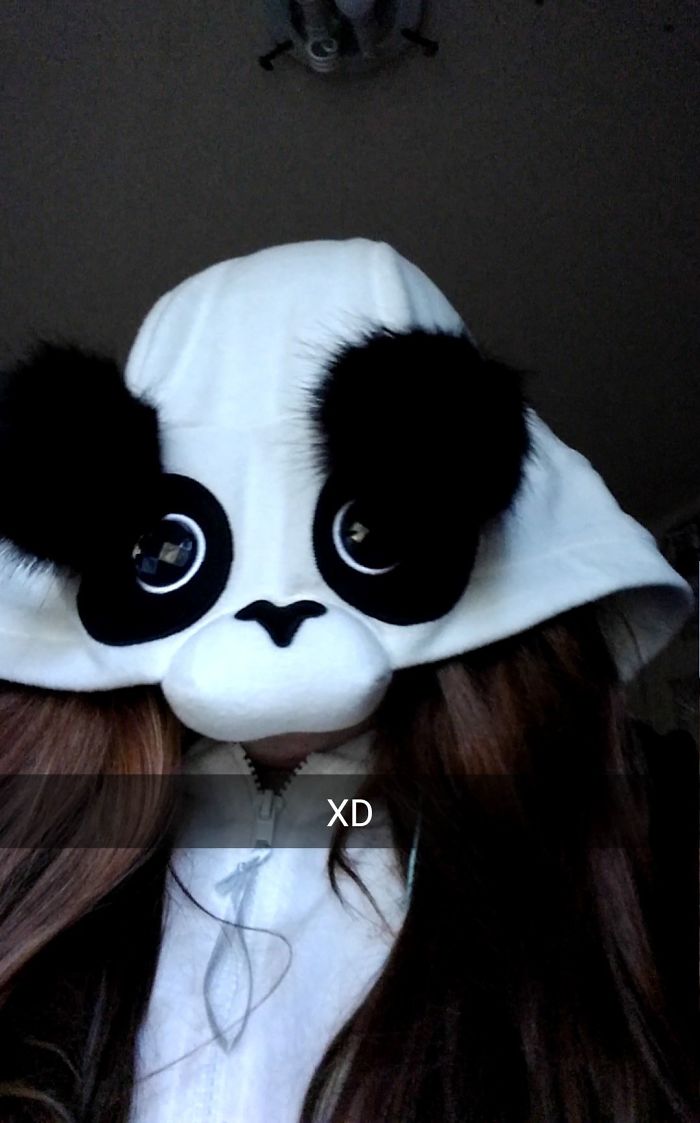 I Went As A Panda ^.^