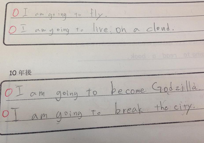 One Of My Best Friends Is Teaching English In Japan To School Kids. This Child Is Going Places