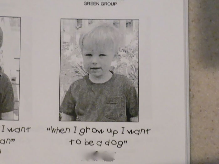 My Little Brother Was Quite Ambitious In Preschool
