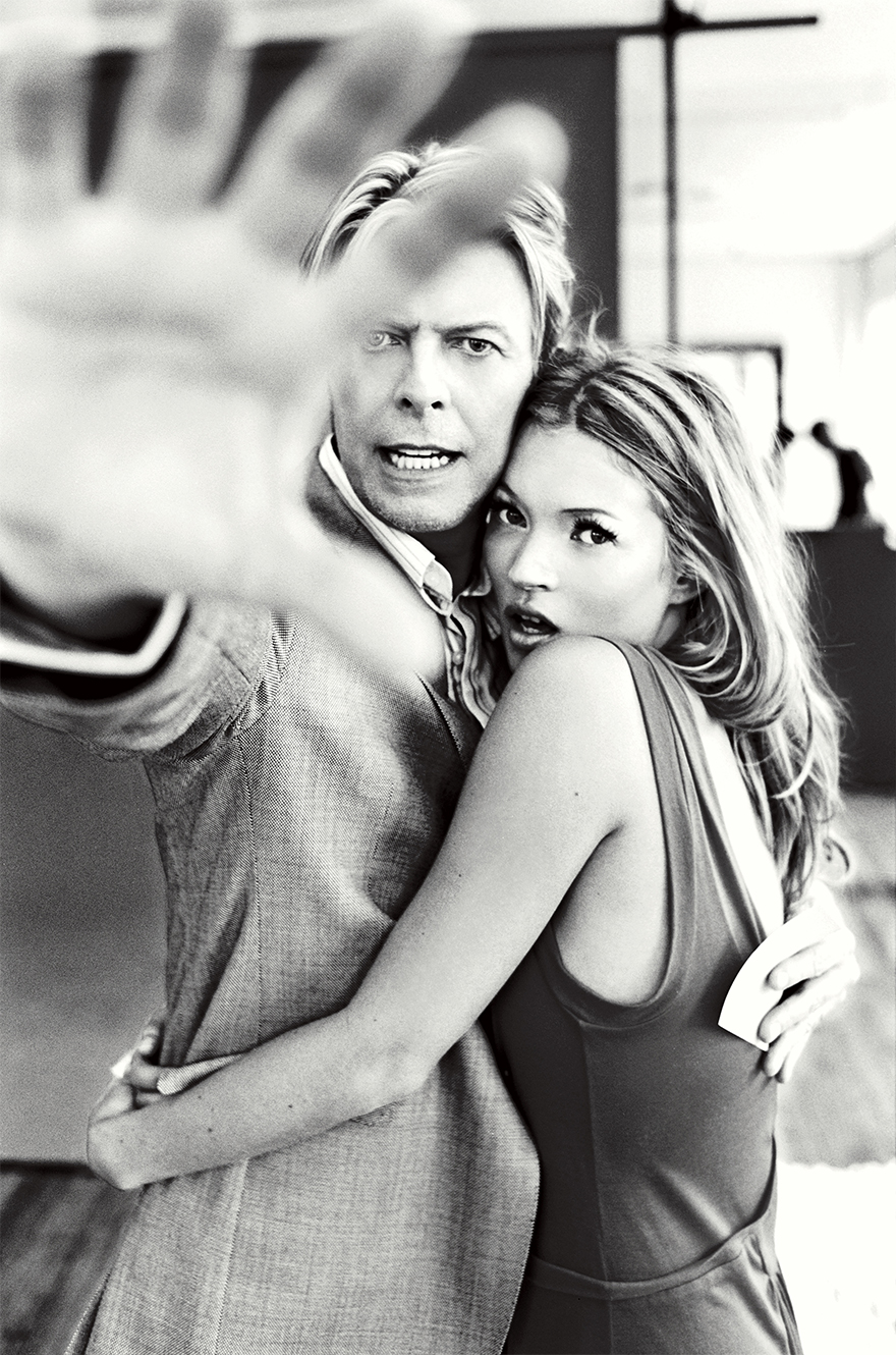 Kate Moss And David Bowie, 2003
