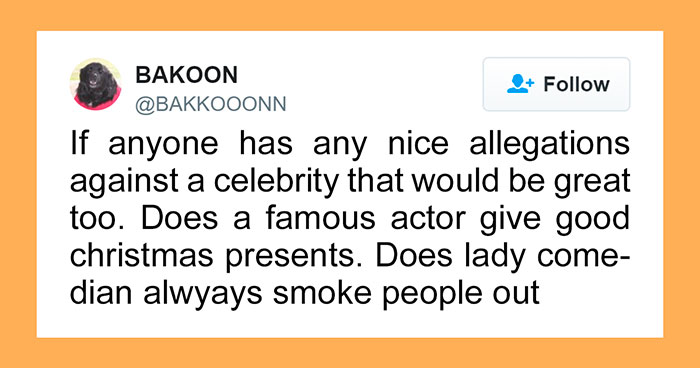 Somebody On Twitter Asked For Positive Stories About Celebrities And It Will Restore Your Faith In Hollywood