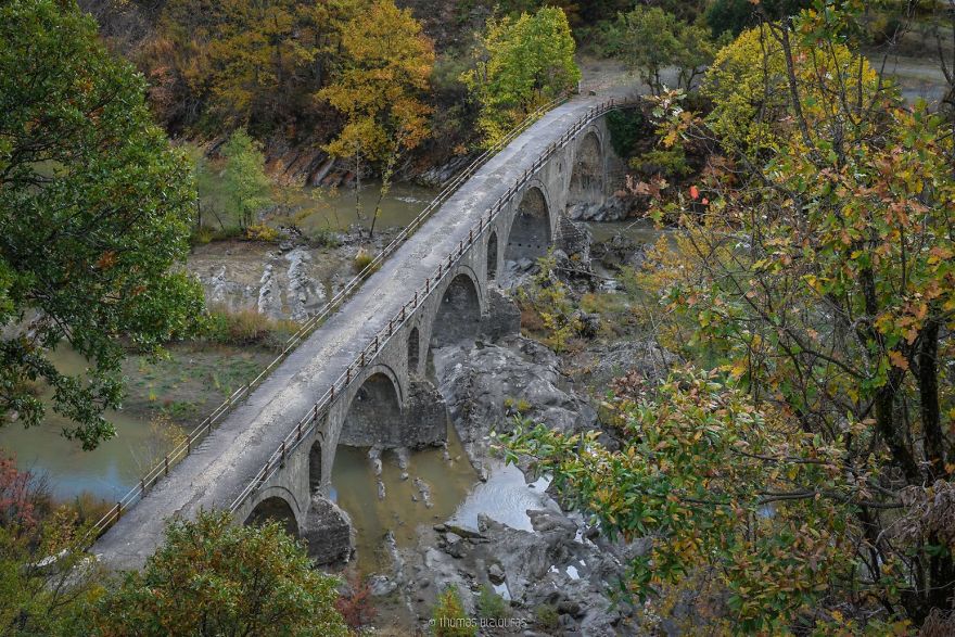 Spanou Bridge, Grevena. Built 1846