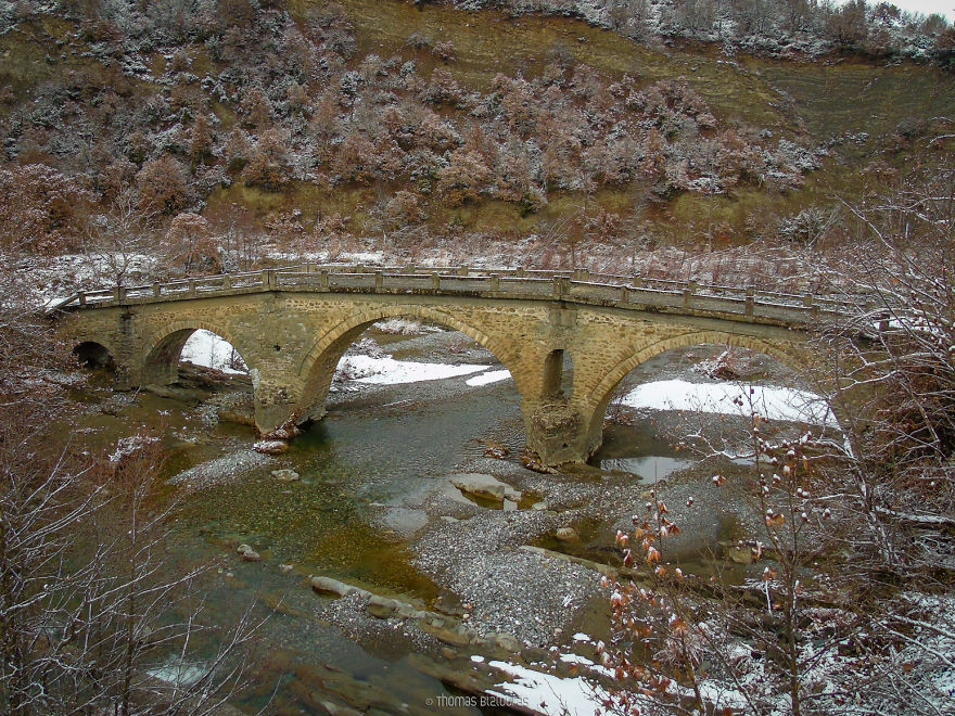 Stavropotamos Bridge, Grevena. Built 1880