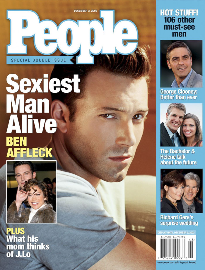 The Sexiest Men Alive From 1990 To 2017 According To People Magazine Covers