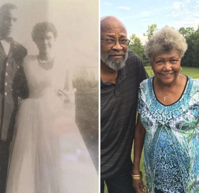 My Grandparents 58 Years Ago And Today
