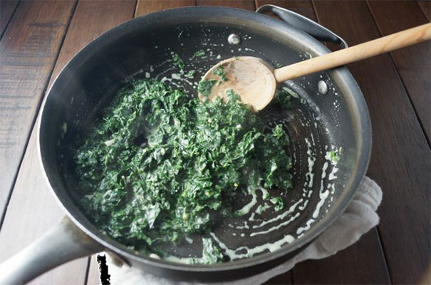 Pro Tip: If You Stir Coconut Oil Into Your Kale It Makes It Easier To Scrape Into The Trash