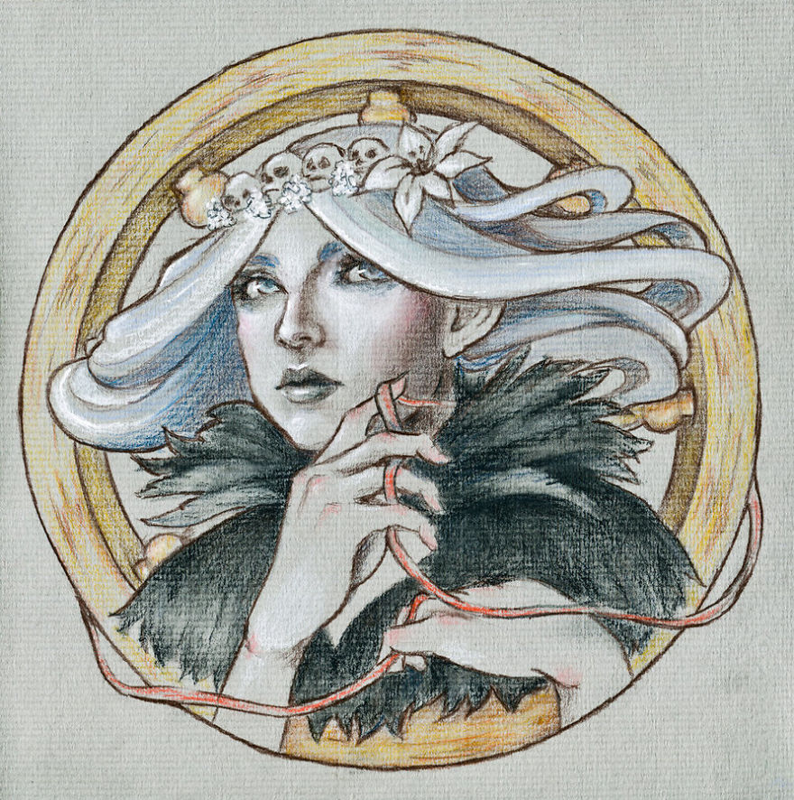 I Finished My Tolkien's Valier Drawing Serie