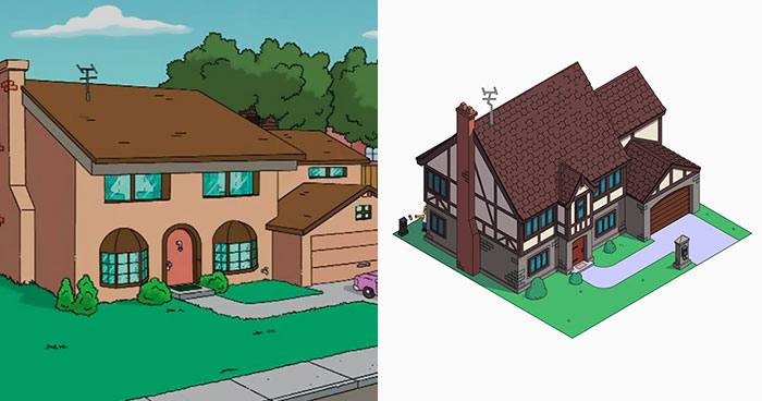 This Is What Would Happen If Homer Simpson Hired Architects To Build His House