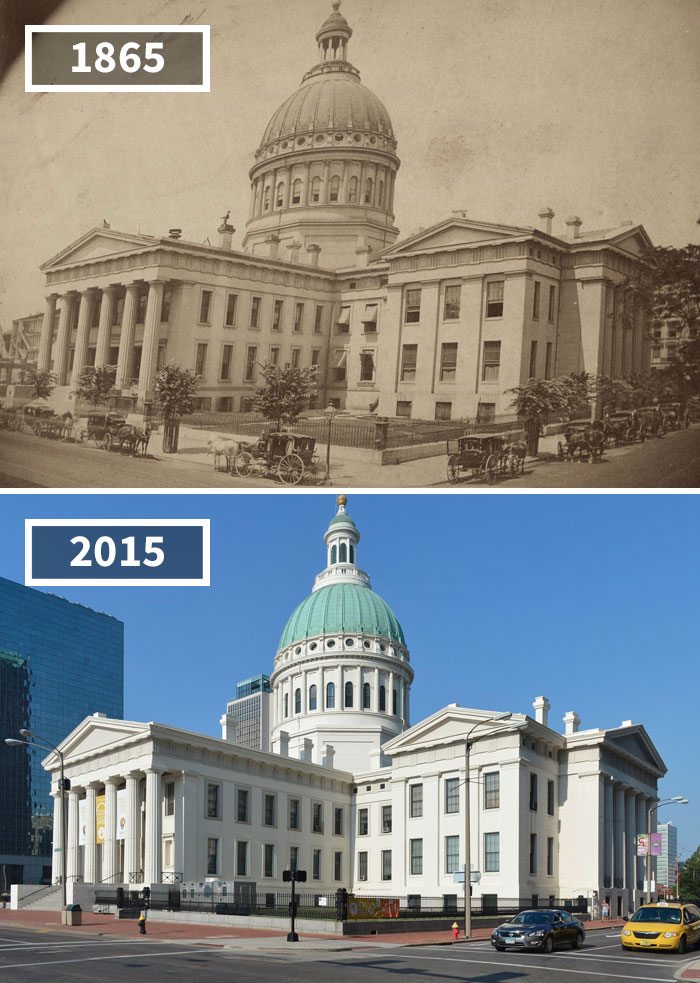 The Old St. Louis County Courthouse, St. Louis, Illinois, 1865 - 2015