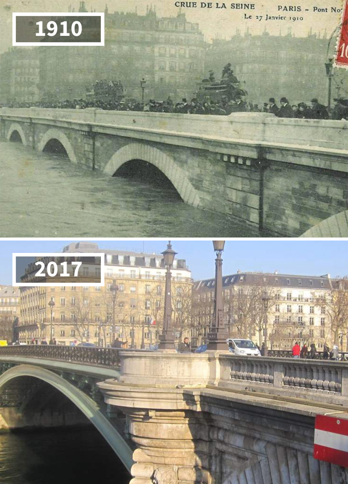 Pont Notre-Dame, France, 1910 - 2017