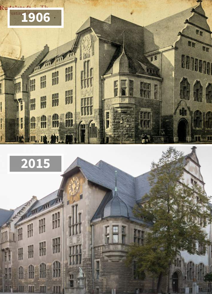 Rudolstadt Marktstraße 54 Amtsgericht, Germany, 1906 - 2015