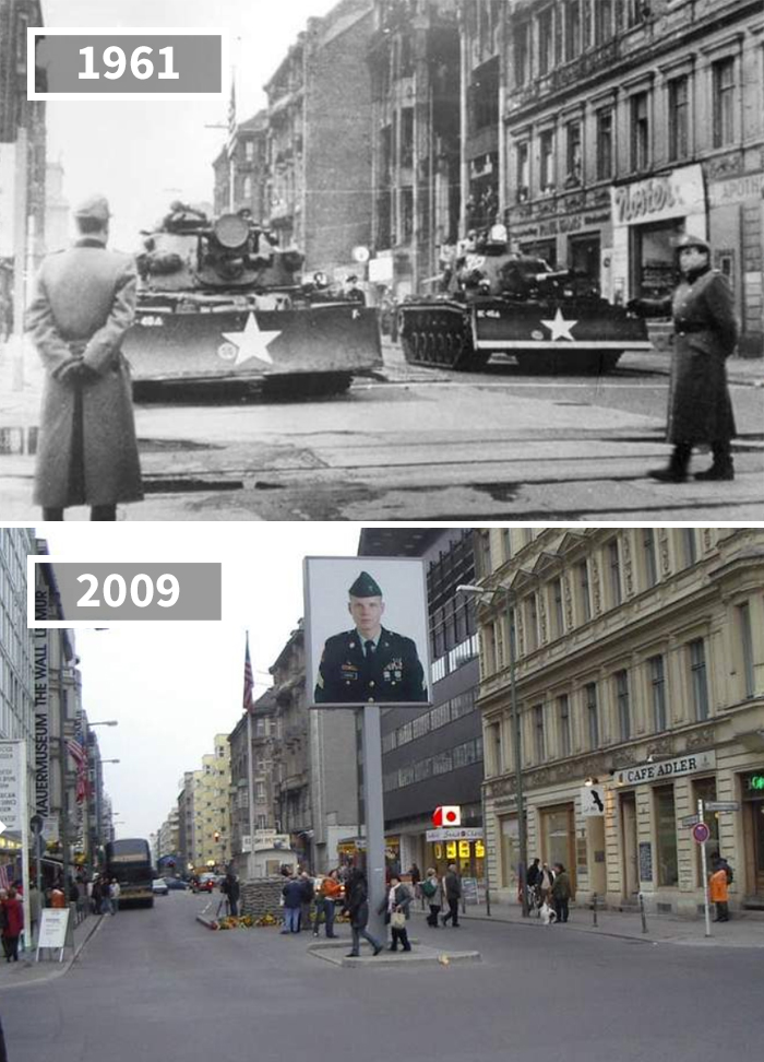 Checkpoint Charlie, Germany, 1961 - 2009