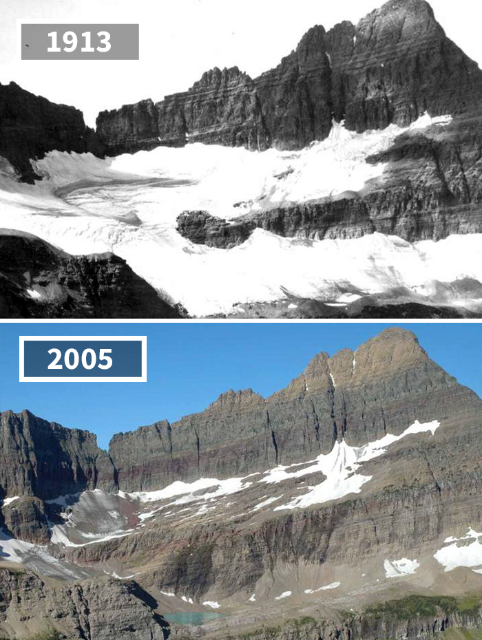  Shepard Glacier, USA, 1913 - 2005