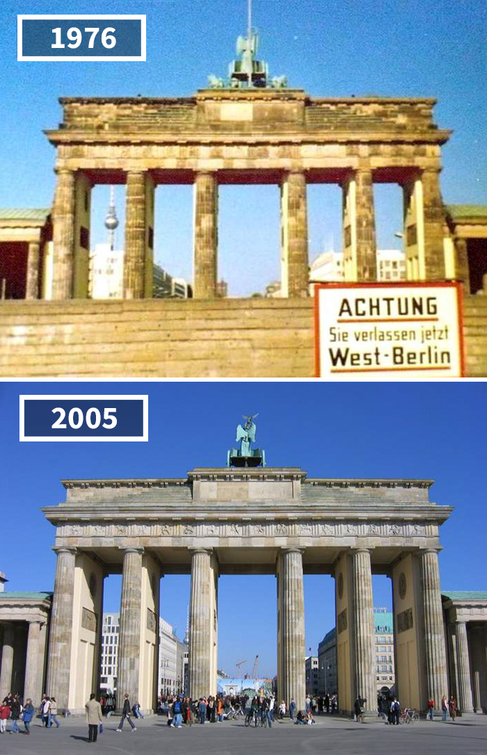 Brandenburger Tor, Berlin, Germany, 1976 - 2005