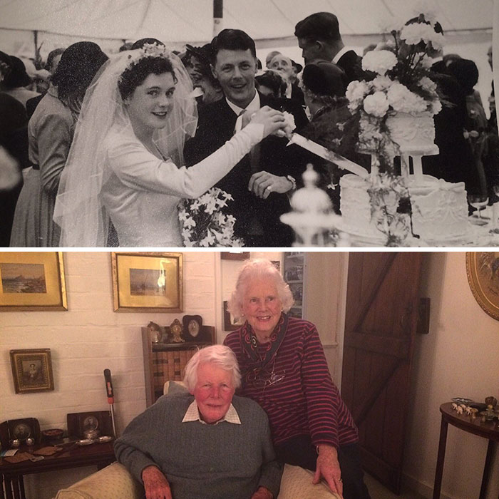 I Struggle To Maintain A Relationship For 66 Days, But Here Are My Grandparents 66 Years Apart To The Day. Happy Anniversary Granny And Grandpa