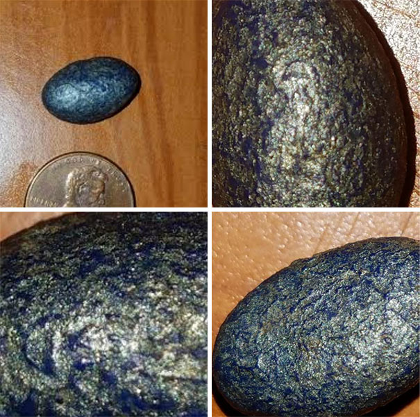 Rock That Fell From The Sky Looks Like Avocado