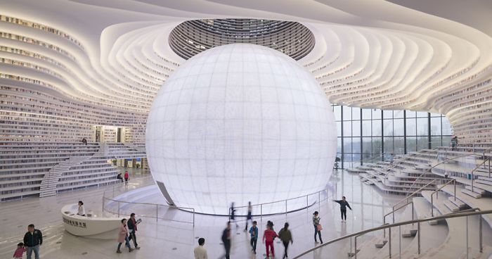 , World&#8217;s Coolest Library Opens In China, And Its Interior With 1.2 Million Books Will Take Your Breath Away, #Bizwhiznetwork.com Innovation ΛＩ