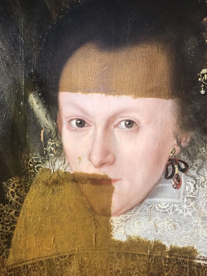 Art Expert Removes 200-Year-Old Yellowing Varnish From A 399-Year-Old Painting, And The Difference Is Unbelievable