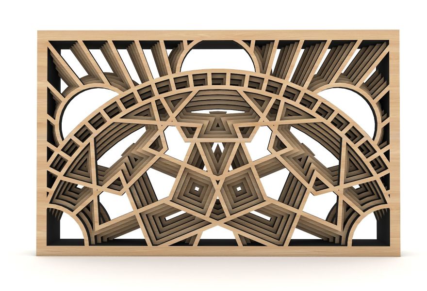 I Make These Stunningly Beautiful Intricate Multi-Layered Laser Cut Art