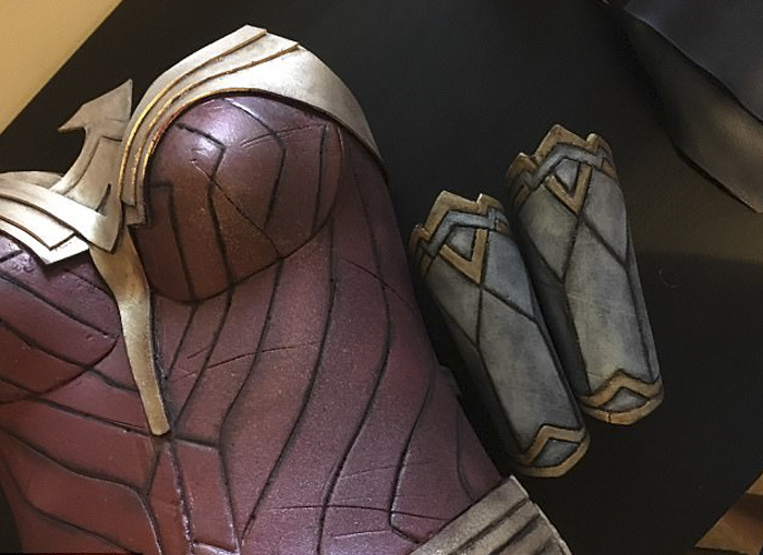 A Real Wonder Woman Spent 50 Hours Making This Costume From A Cheap Yoga Mat And Duct Tape, And The Result Will Amaze You
