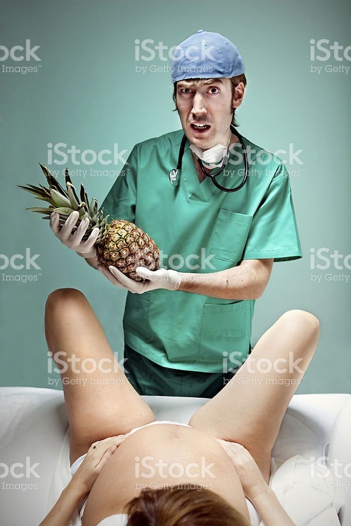 Birth of a pineapple