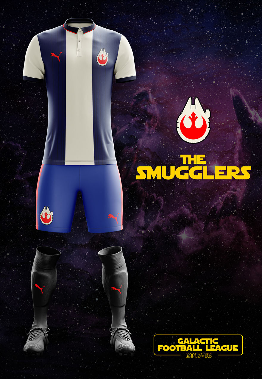 I Designed Star Wars Football Kits