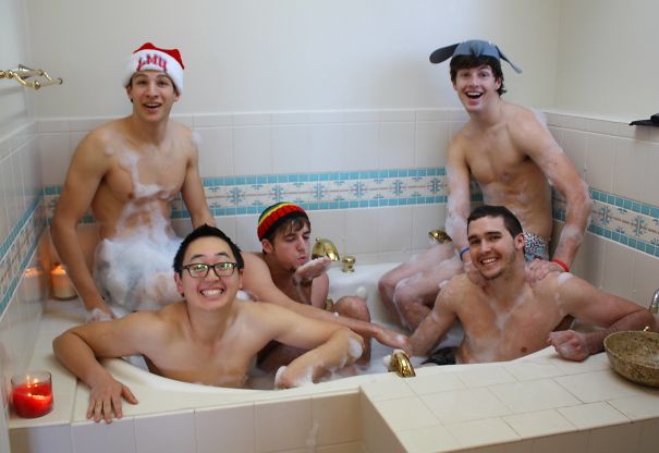 My Friends Asked Me To Come Over And Take A Picture For Their Holiday Card. This Is What We Ended Up With