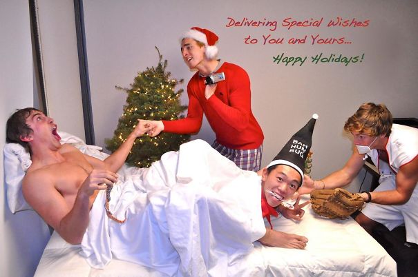 My Friend And His Roommates Sent Me A Christmas Card This Year