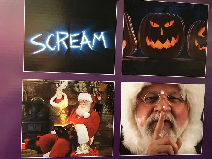 In An Attempt To Combine Halloween And Christmas, Home Depot Turned Santa Into A Sex Offender