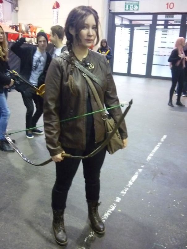 Katniss From Hunger Games Lookalike Cosplay