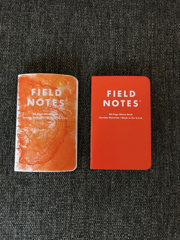 Field Notes, Carried In Various Pockets Every Day For 3.5 Months