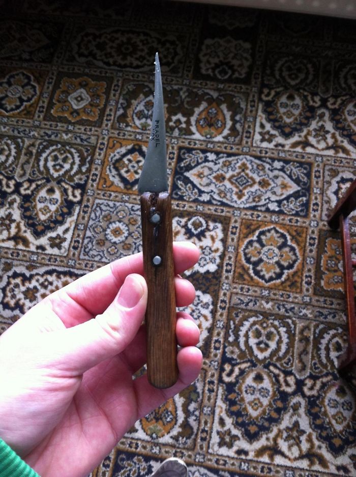 My Grandfather Has Been Using The Same Knife For Well Over 40 Years