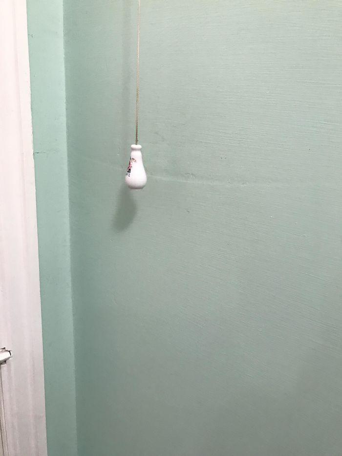 30 + Years Of This Light Switch Swinging After Being Pulled