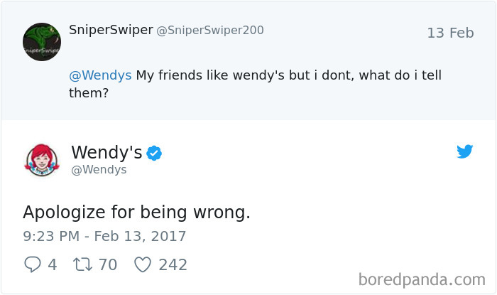 Friendship Goals By Wendy's