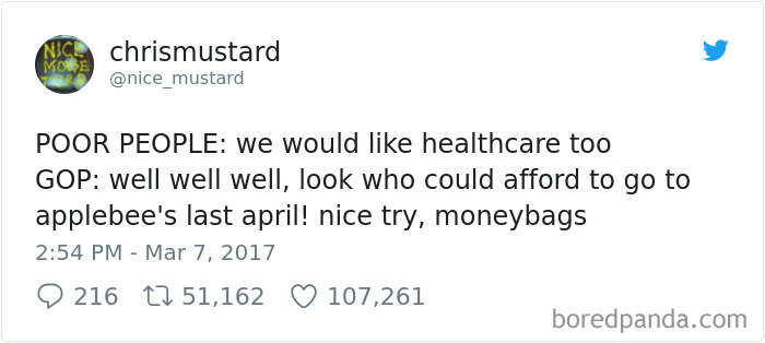 We Would Like Healthcare Too