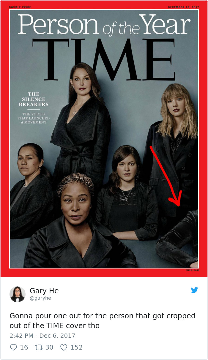 There's A Powerful Detail You've Probably Missed On Time Magazine's Cover That Named #MeToo As Person Of The Year