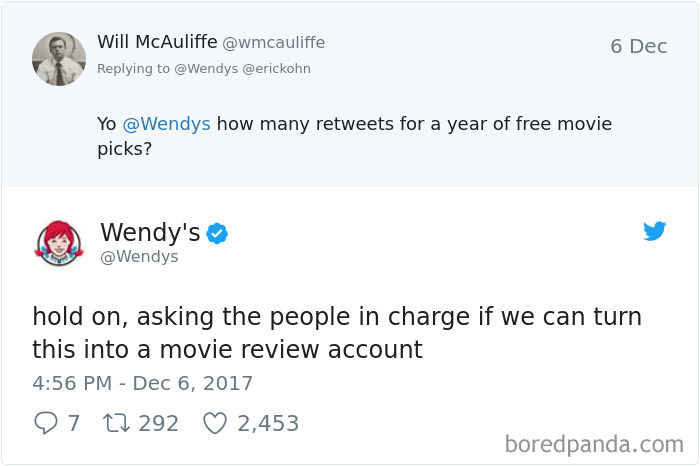 Best Wendy's Tweets