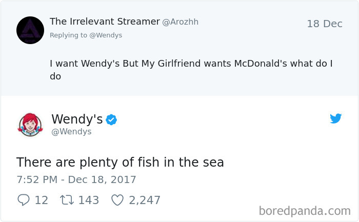 Wendy's Relationship Advice